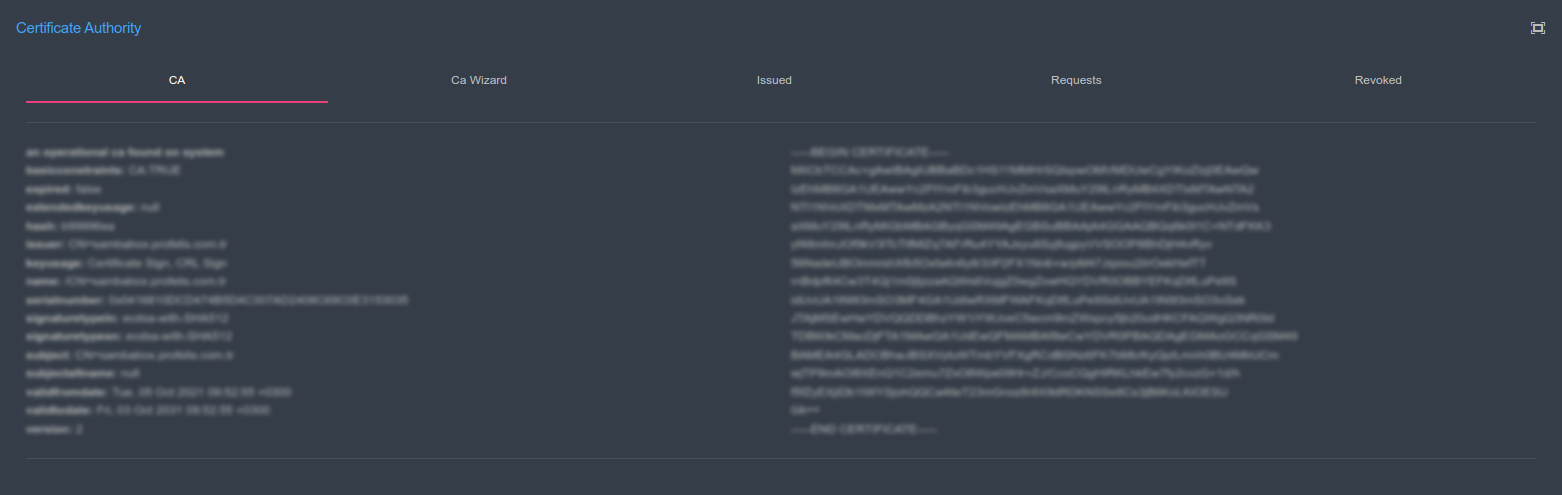 Certificate Authority